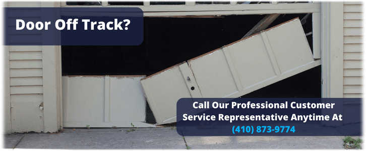 Garage Door Off Track Columbia MD (410) 873-9774